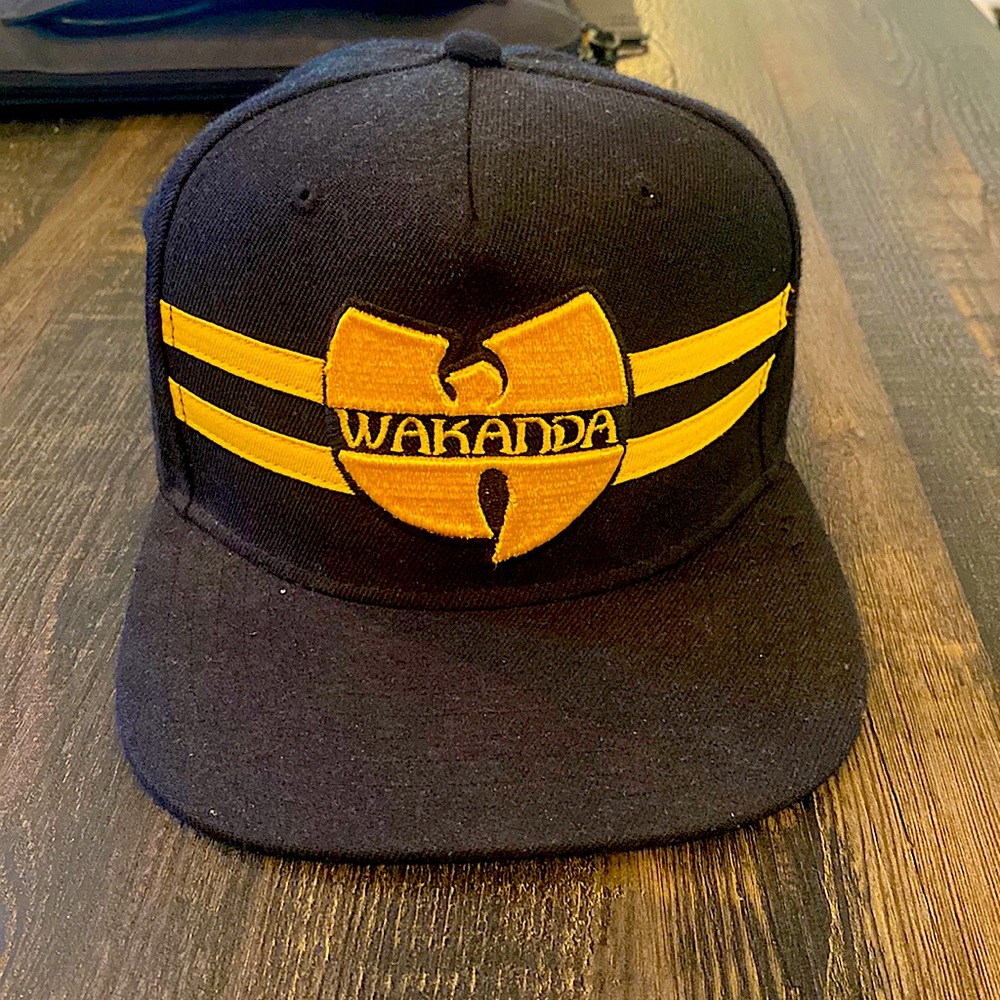 Wu-tang/Marvel Black SnapBack collab